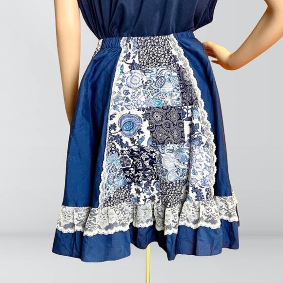 Vintage Pitchfork Brand Square Dance Skirt - Picture 3 of 3